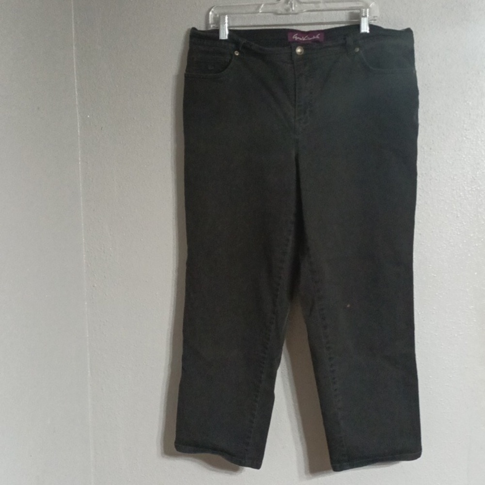 Gloria Vanderbilt Black Jeans Size 18W